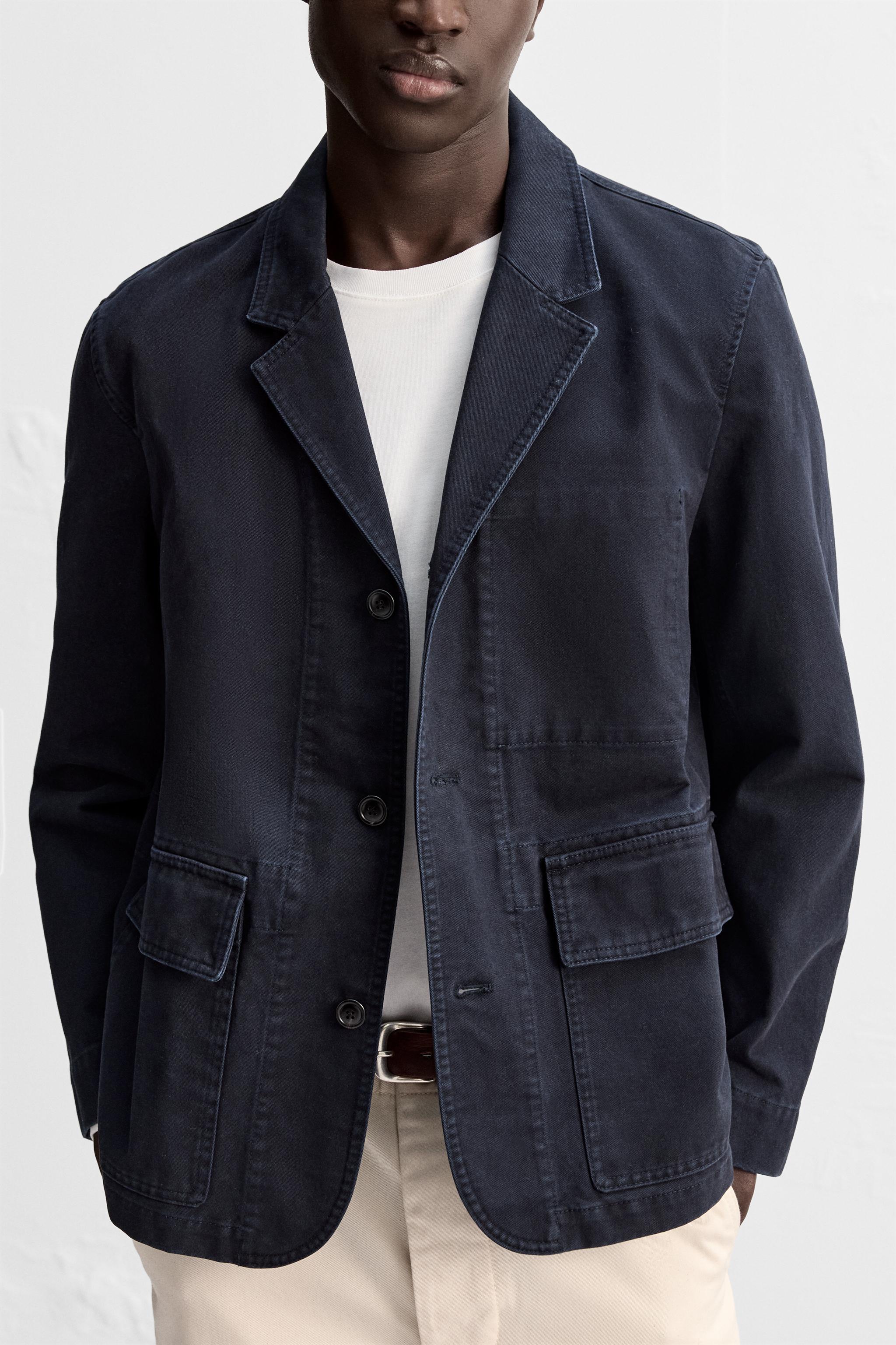 WASHED COTTON JACKET Product Image