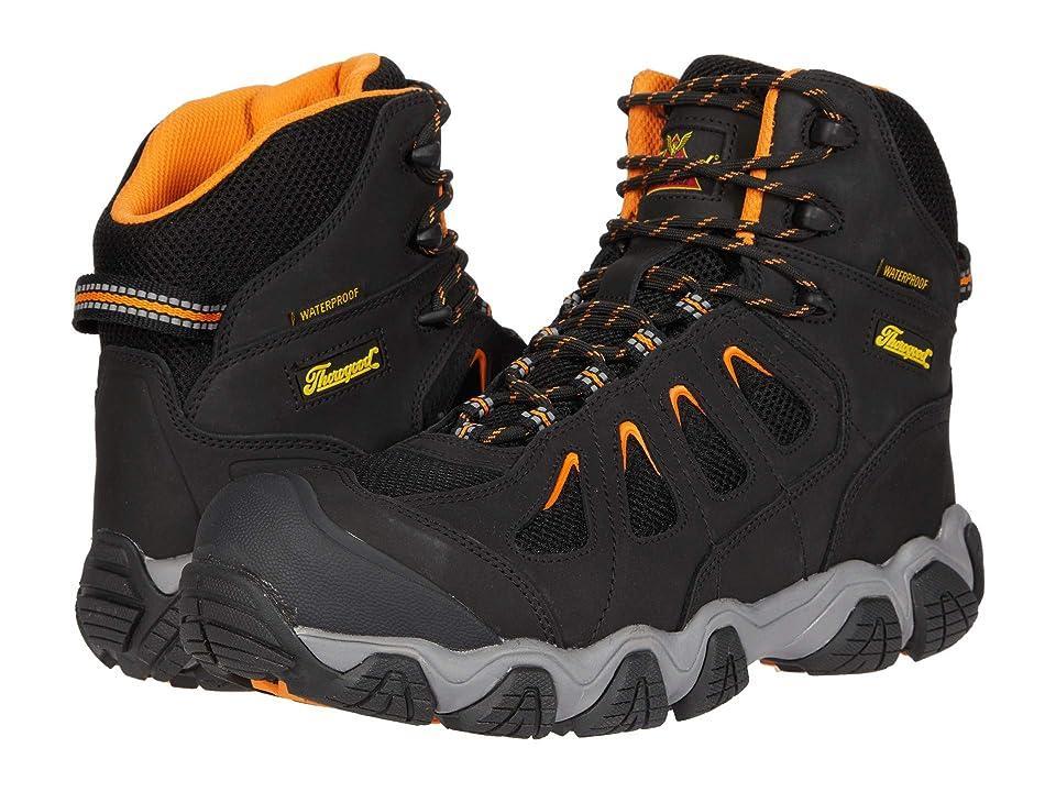 Thorogood 6 Crosstrex Waterproof Comp Toe Orange) Men's Shoes Product Image