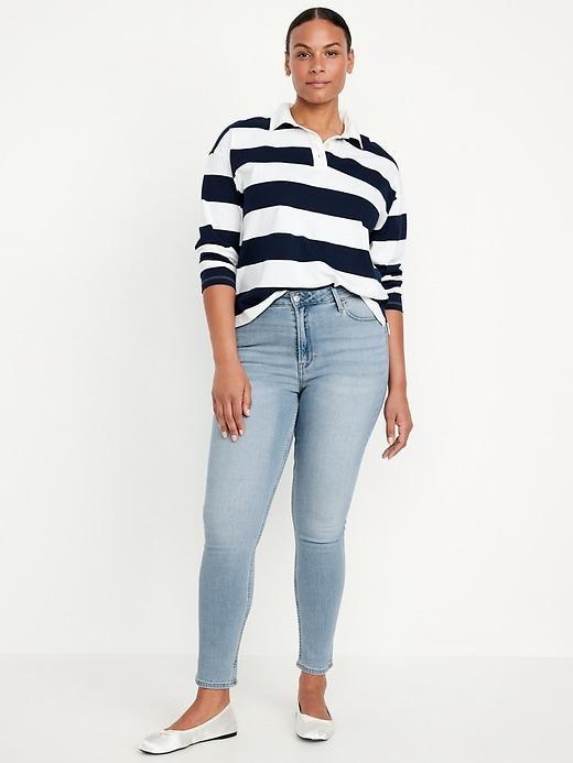 High-Waisted Wow Super-Skinny Jeans Product Image