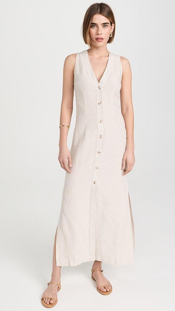 Onia Air Linen Button Down Maxi Dress | Shopbop Product Image