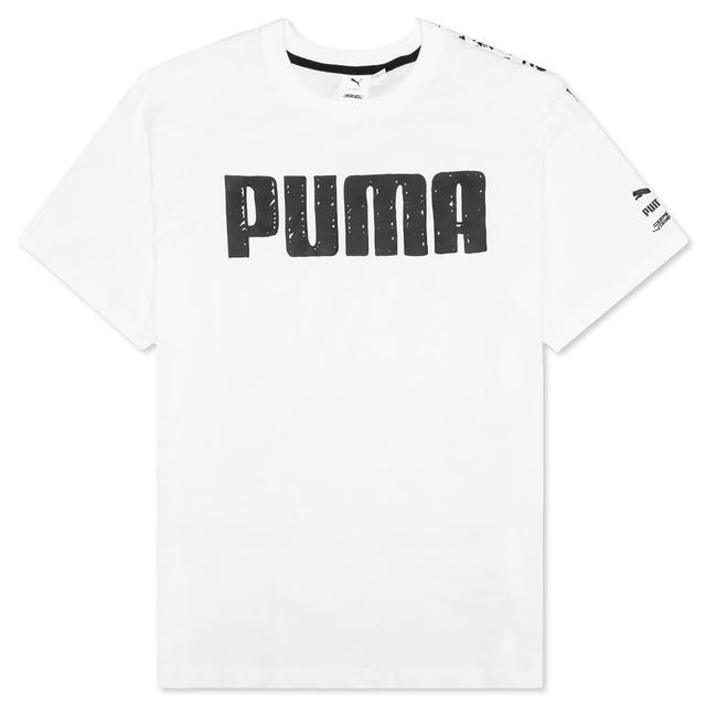 Puma x Joshua Vides Tee - White Male Product Image