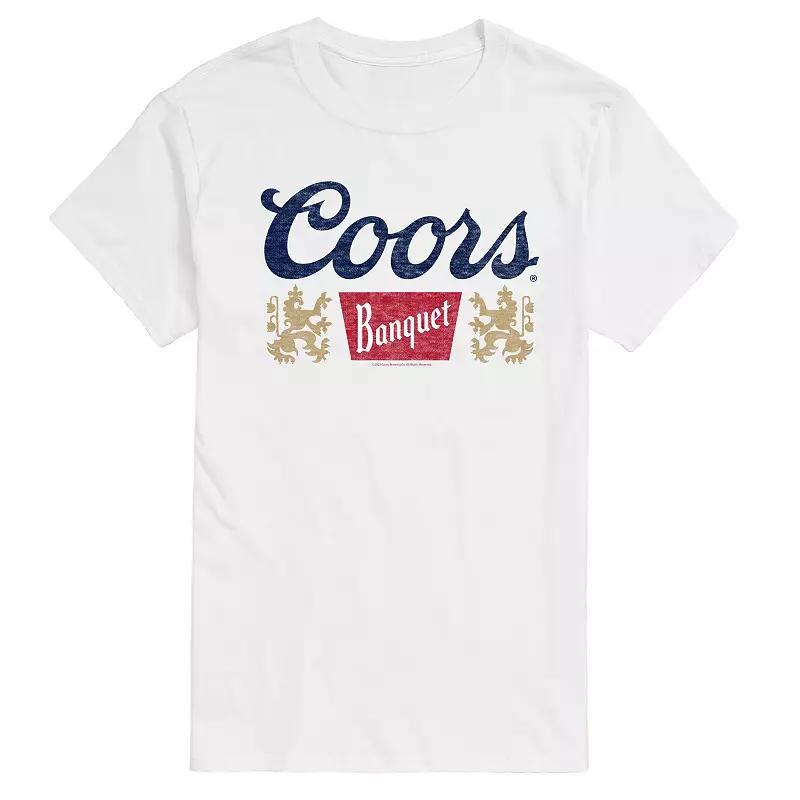 Big & Tall Coors Banquet Vintage Logo Graphic Tee, Mens Product Image