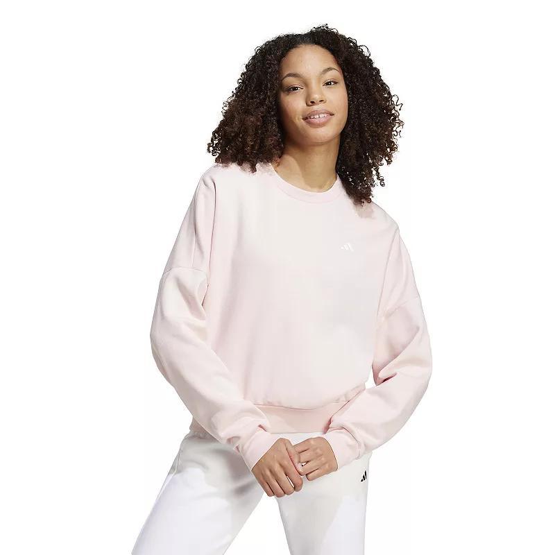 Womens adidas Essentials Feel Cozy Sportswear Sweatshirt Product Image