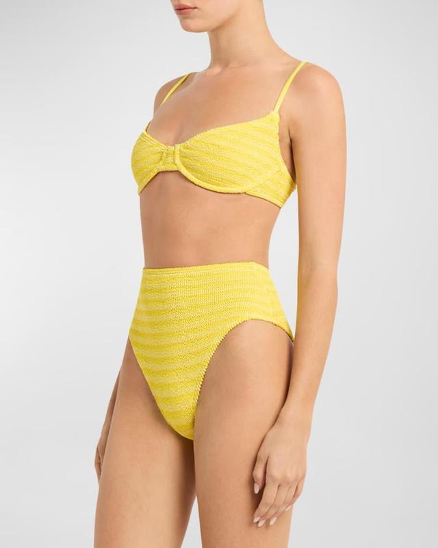 Limoncello Stripe Palmer Bikini Bottoms Product Image