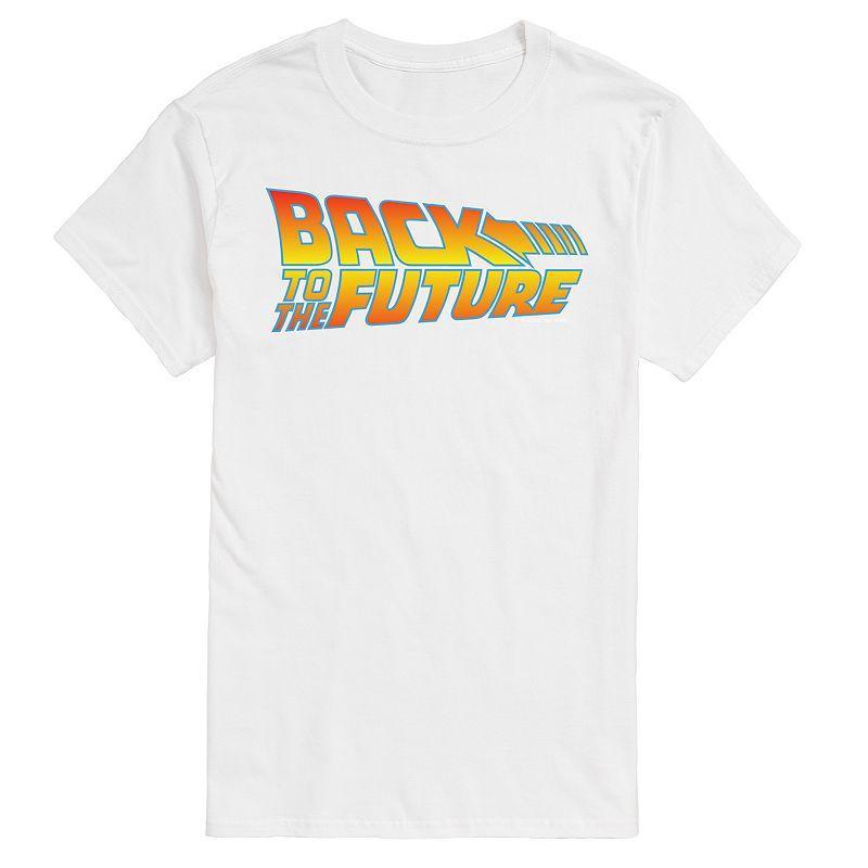 Big & Tall Back to the Future Franchise Logo Graphic Tee, Mens Product Image