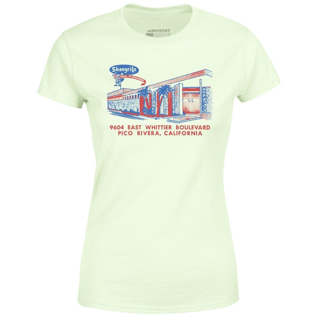 Shangri-La - Pico Rivera, CA - Vintage Restaurant - Women's T-Shirt Female Product Image