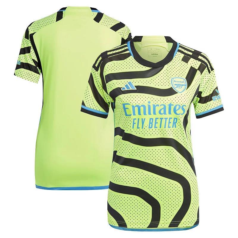 Womens adidas Yellow Arsenal 2023/24 Away Replica Jersey Product Image