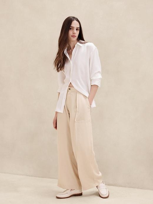 TENCEL&#153; Wide-Leg Pant Product Image