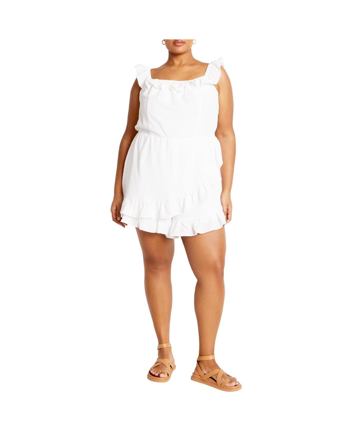 City Chic Womens Christa Romper Product Image