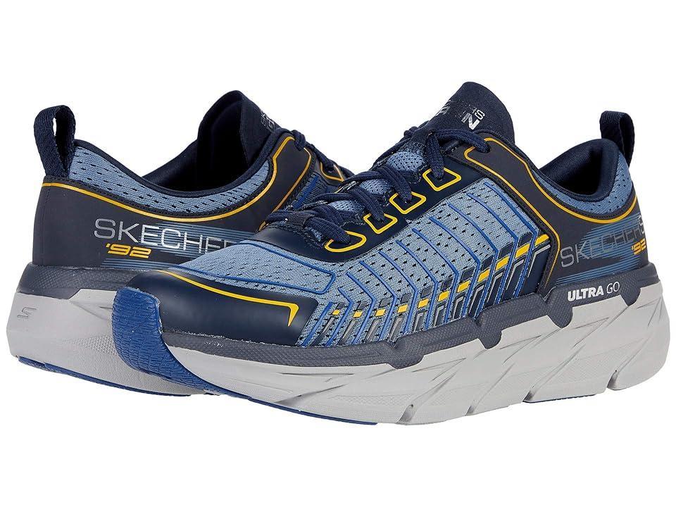 SKECHERS Max Cushioning Premier - Endeavour (Navy/Blue) Men's Shoes Product Image