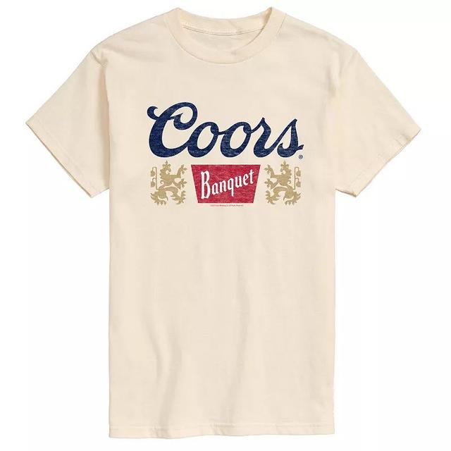 Big & Tall Coors Banquet Vintage Logo Graphic Tee, Mens Product Image