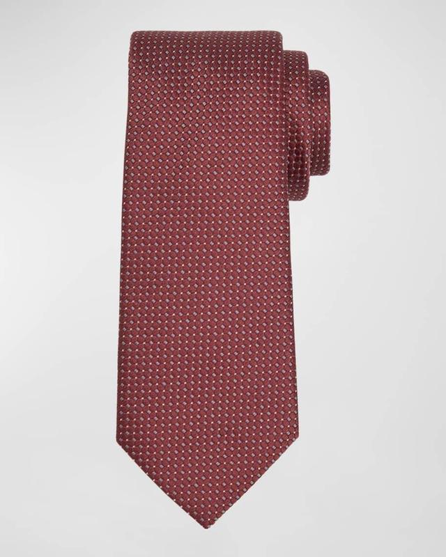 Mens Jacquard Silk Tie Product Image