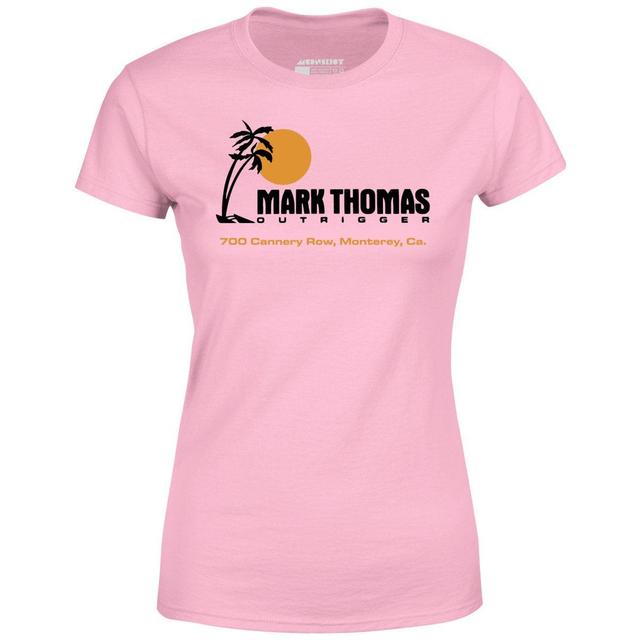 Mark Thomas Outrigger v2 - Monterey, CA - Vintage Tiki Bar - Women's T-Shirt Female Product Image