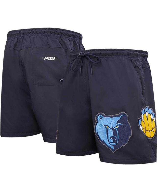 Mens Pro Standard Navy Memphis Grizzlies Classics Woven Shorts Product Image