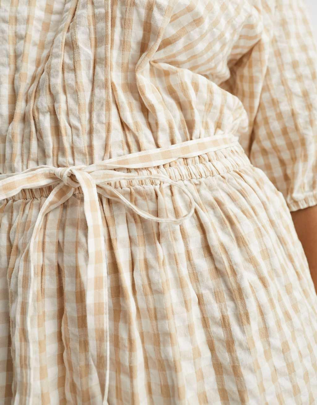 French Connection tiered midi smock dress Product Image