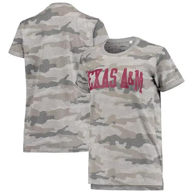 Womens Pressbox Camo Texas A&M Aggies T-shirt Product Image