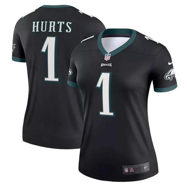 Womens Nike Jalen Hurts Black Philadelphia Eagles Legend Jersey Product Image