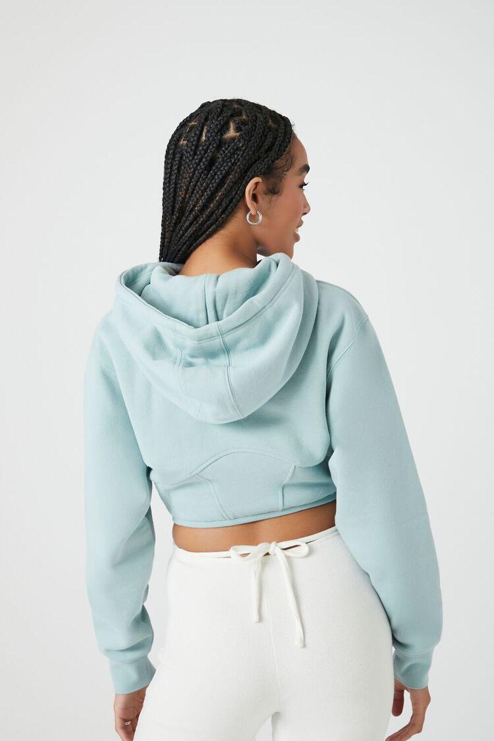 Arts District Graphic Cropped Hoodie | Forever 21 Product Image