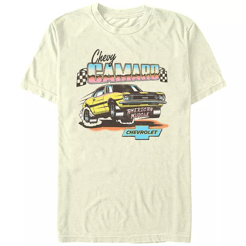 Mens Chevy Camaro American Muscle Graphic Tee Product Image