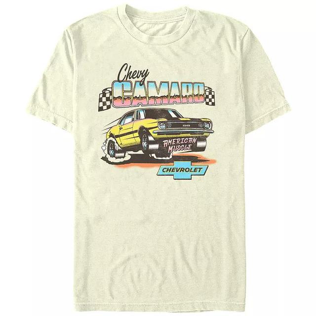 Mens Chevy Camaro American Muscle Graphic Tee Product Image