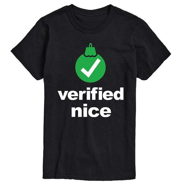 Mens Verified Nice Graphic Tee Green Product Image