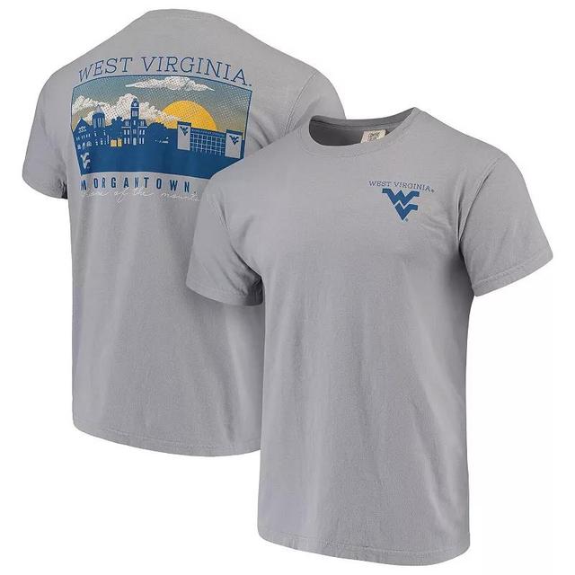 Mens Gray West Virginia Mountaineers Comfort Colors Campus Scenery T-Shirt Product Image