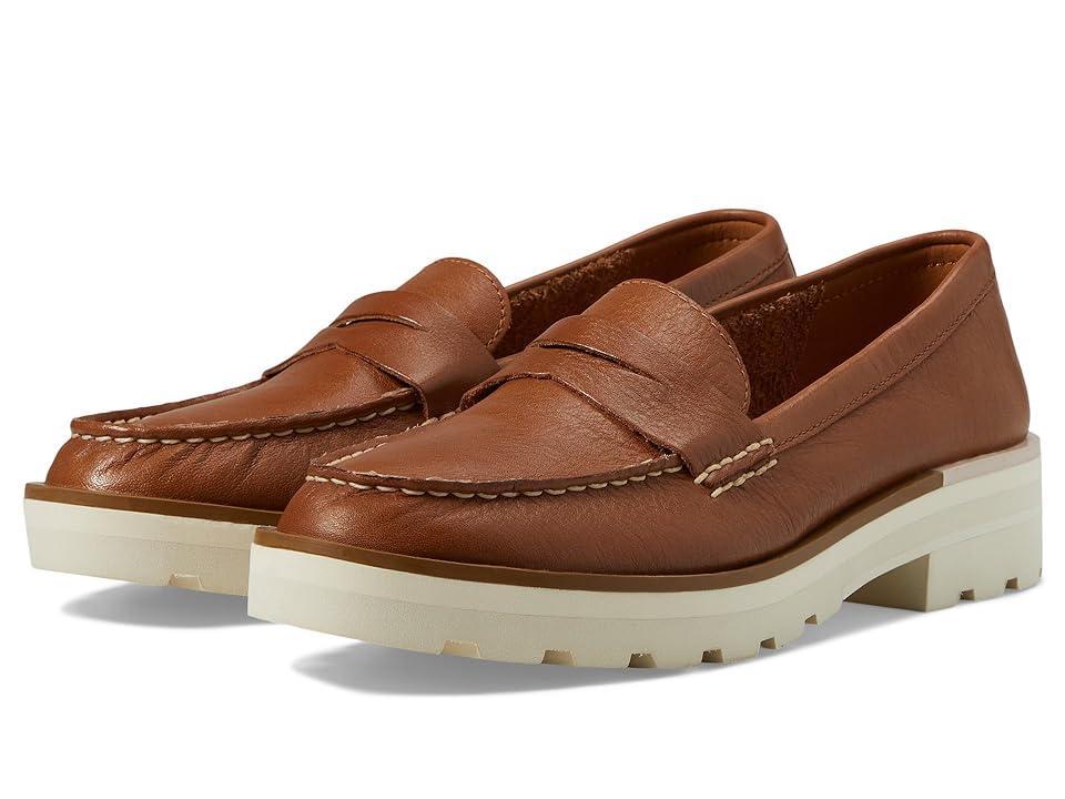 Sperry Chunky Sole Leather Penny Loafers Product Image