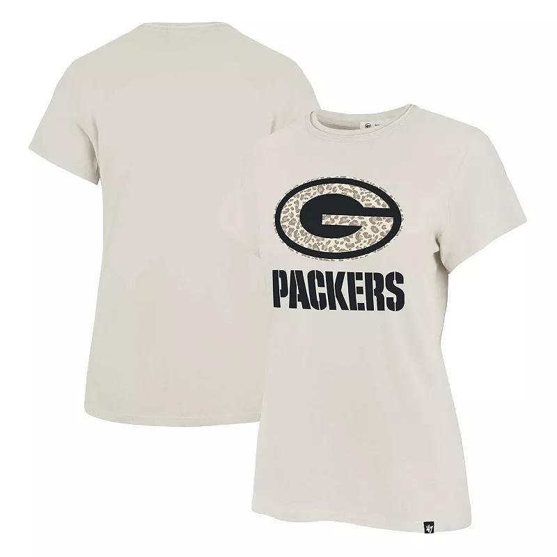 Womens 47 Cream Green Bay Packers Panthera Frankie T-Shirt Product Image