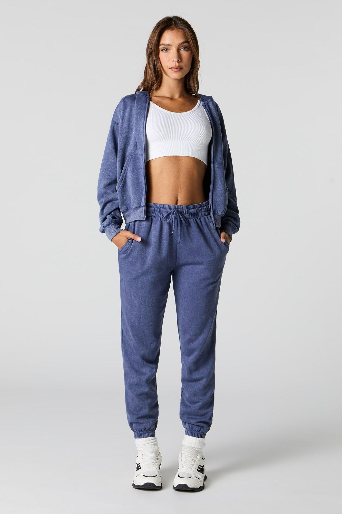 Washed Fleece Jogger Female Product Image