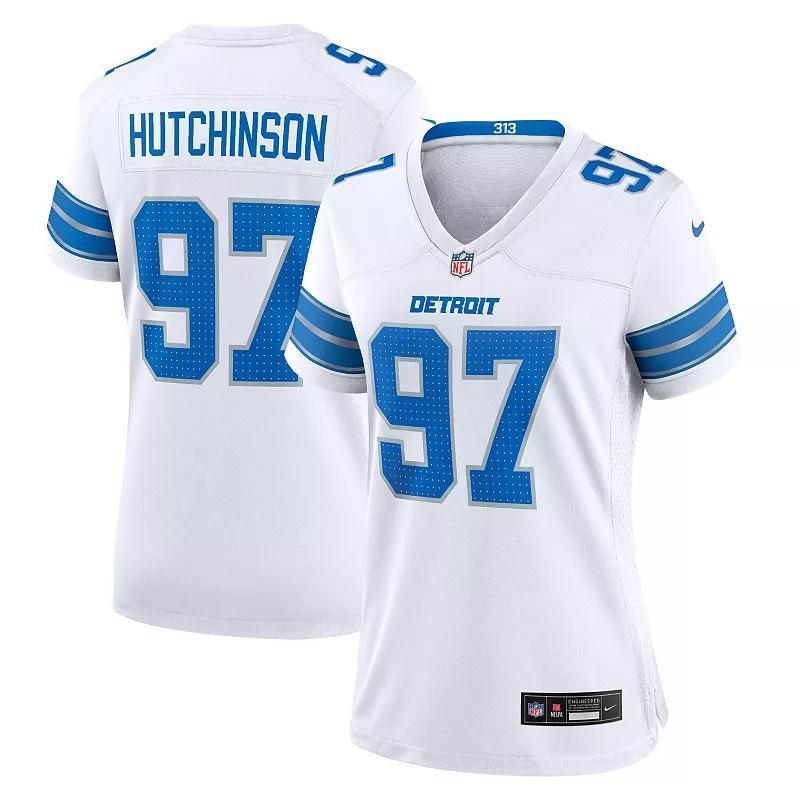 Womens Nike Aidan Hutchinson Detroit Lions Game Jersey Product Image