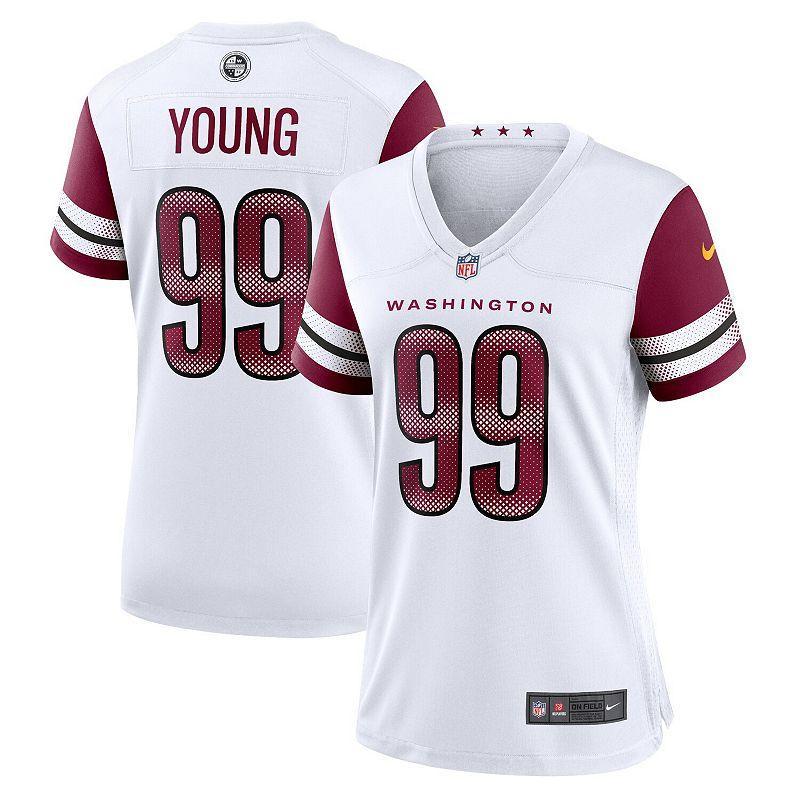 Womens Nike Chase Young White Washington Commanders Player Jersey Product Image