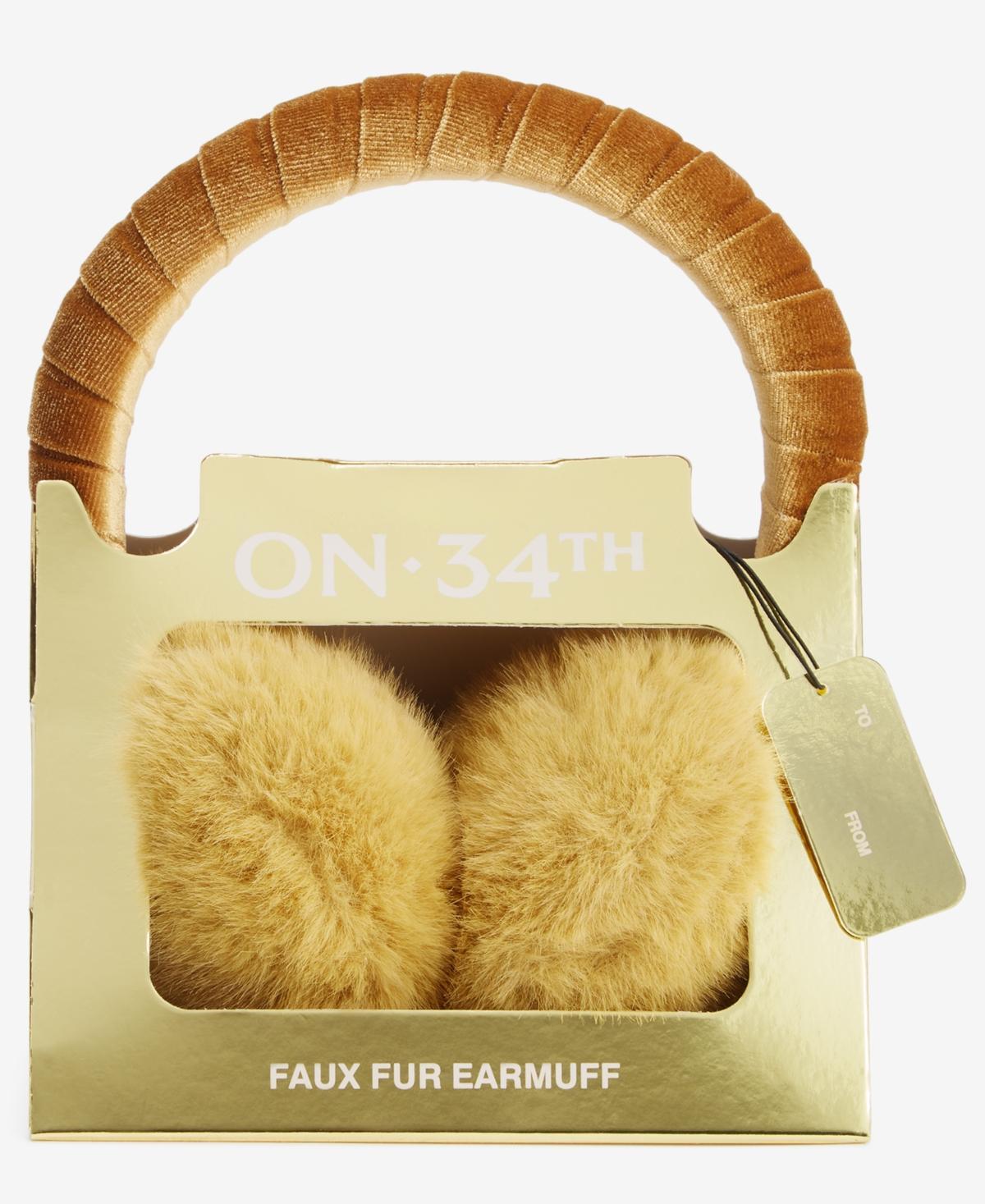 On 34th Womens Boxed Faux-Fur Earmuffs, Created for Macys Product Image