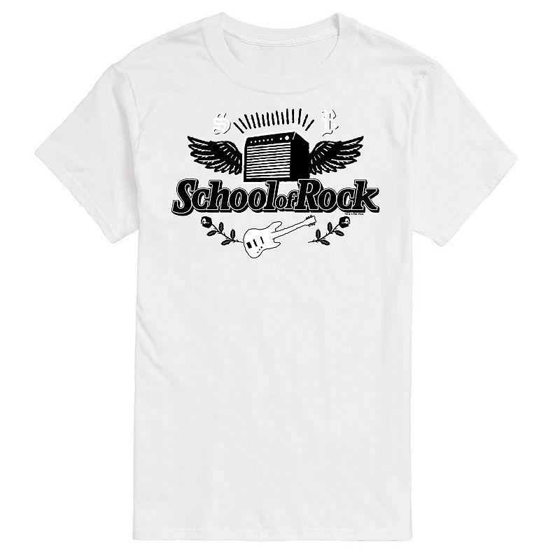 Mens School Of Rock Logo Graphic Tee Product Image