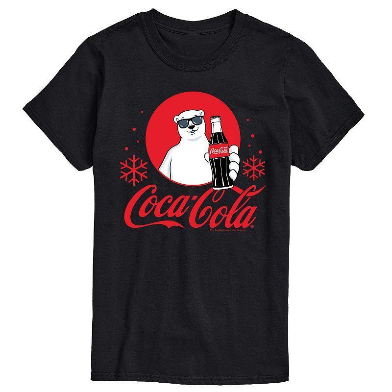 Big & Tall Coca-Cola Polar Bear Graphic Tee, Mens Product Image