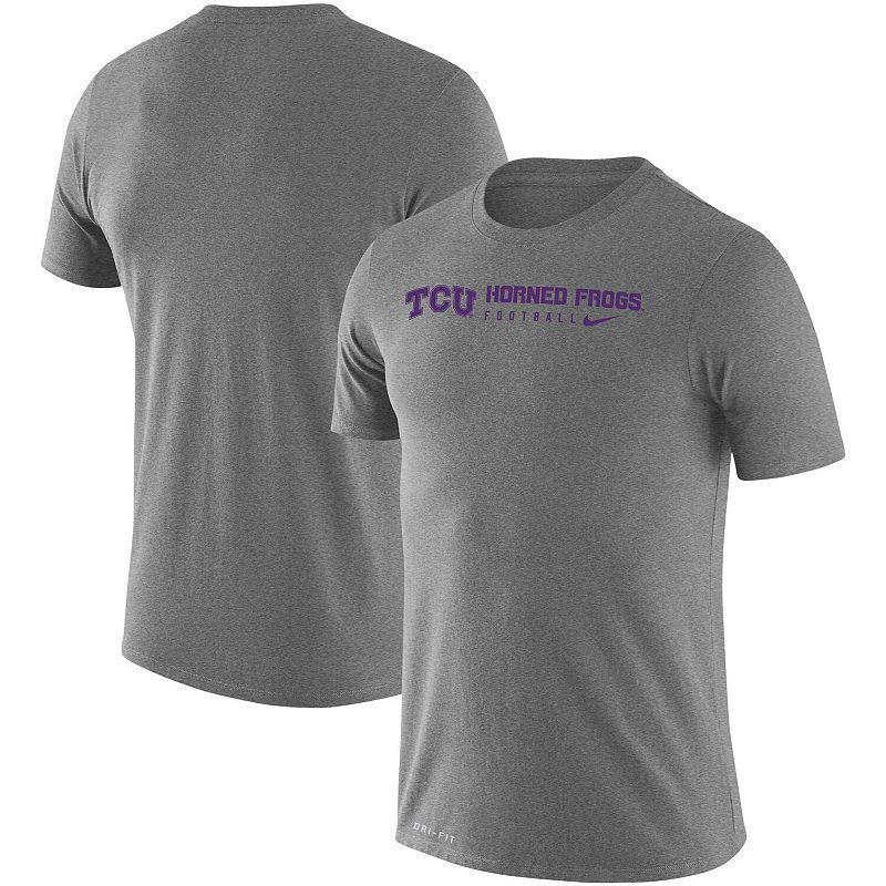 Mens Nike Heather Gray Tcu Horned Frogs Changeover LegendT-shirt Product Image