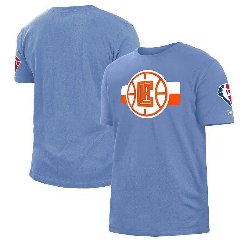 Mens New Era LA Clippers 2021/22 City Edition Brushed Jersey T-Shirt Product Image