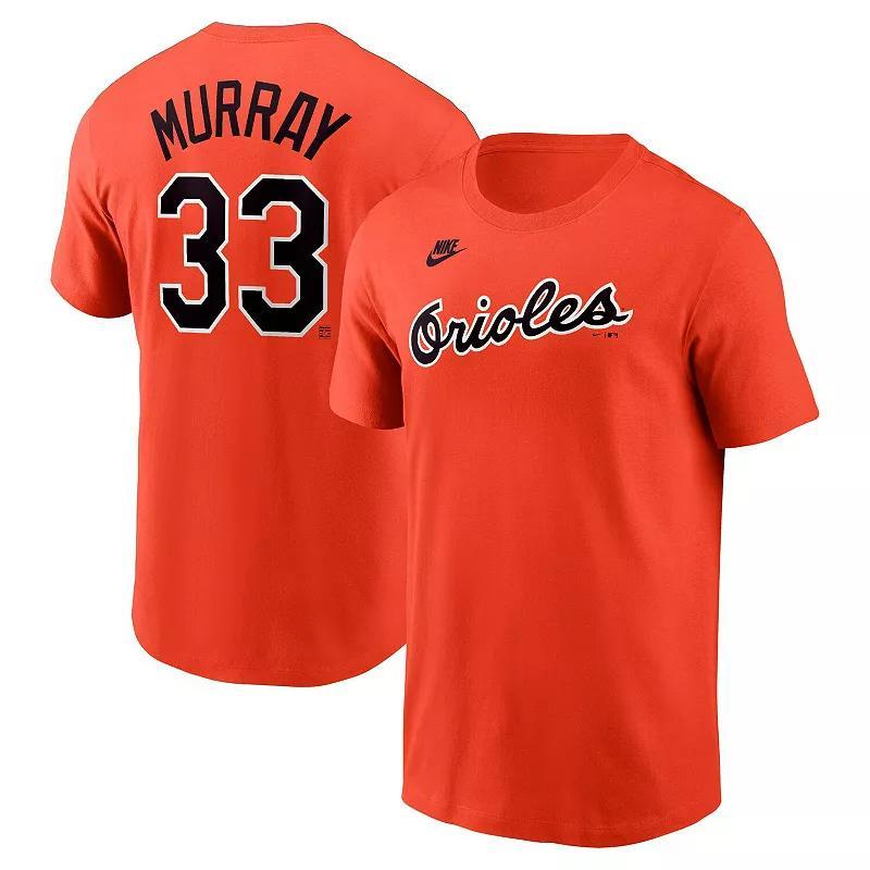 Mens Nike Eddie Murray Baltimore Orioles Cooperstown Collection Fuse Name & Number T-Shirt Product Image