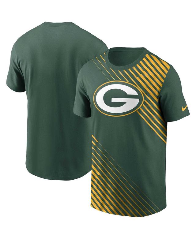 Mens Nike Green Green Bay Packers Yard Line Fashion Asbury T-shirt Product Image