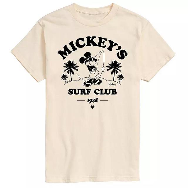 Disneys Mickey Mouse Mens Surf Club Graphic Tee Product Image