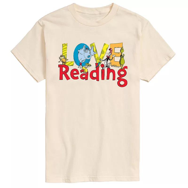 Mens Dr. Seuss Love Reading Tee Product Image