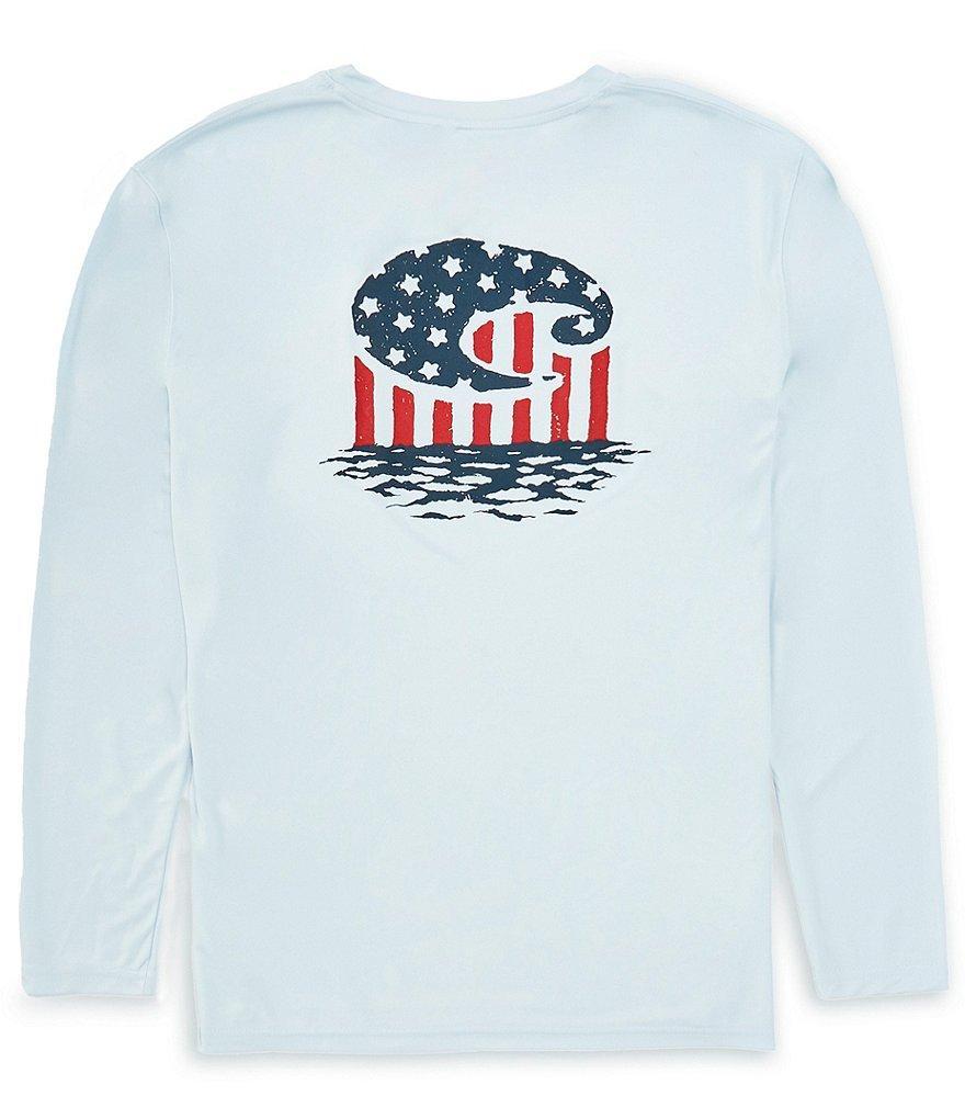 Costa Long Sleeve Tech Freedom Americana Graphic T-Shirt Product Image