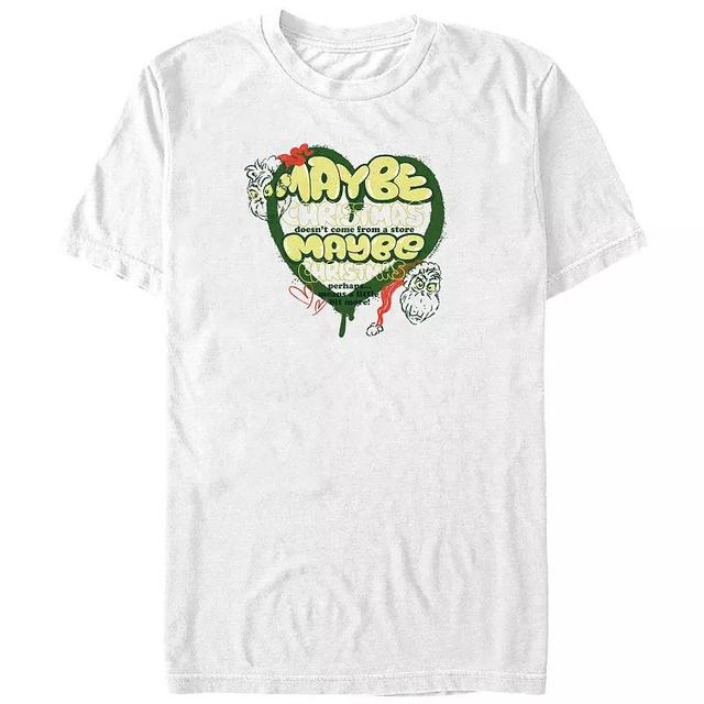 Mens Dr. Seuss Grinch Maybe Maybe Graphic Tee Product Image