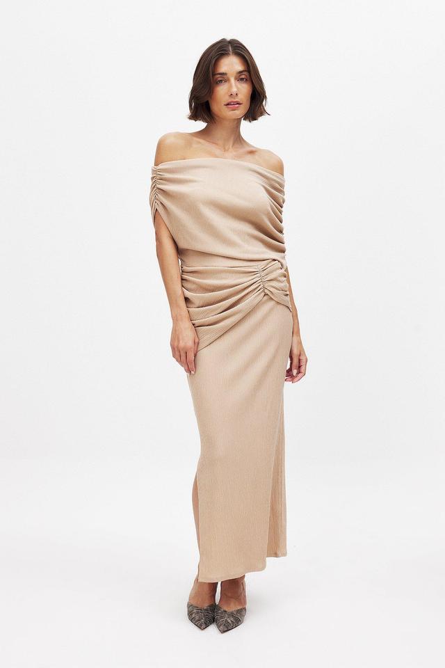 Draped Midi Dress Product Image