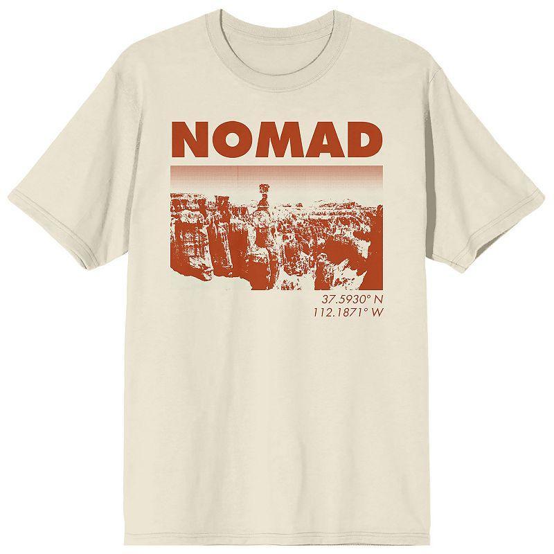 Mens Adventure Society Nomad Vacation Tee Beige Product Image