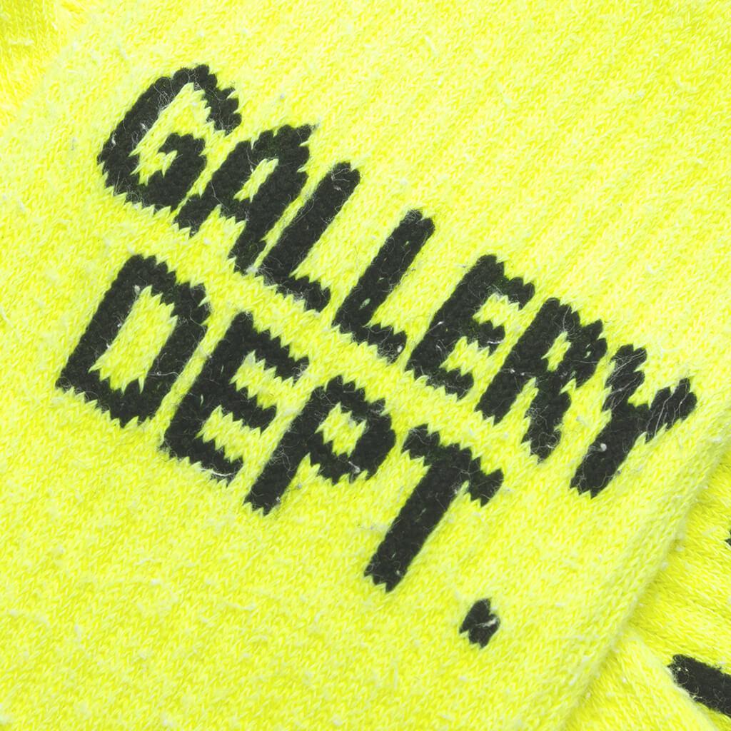 Clean Socks - Fluorescent Yellow Male Product Image