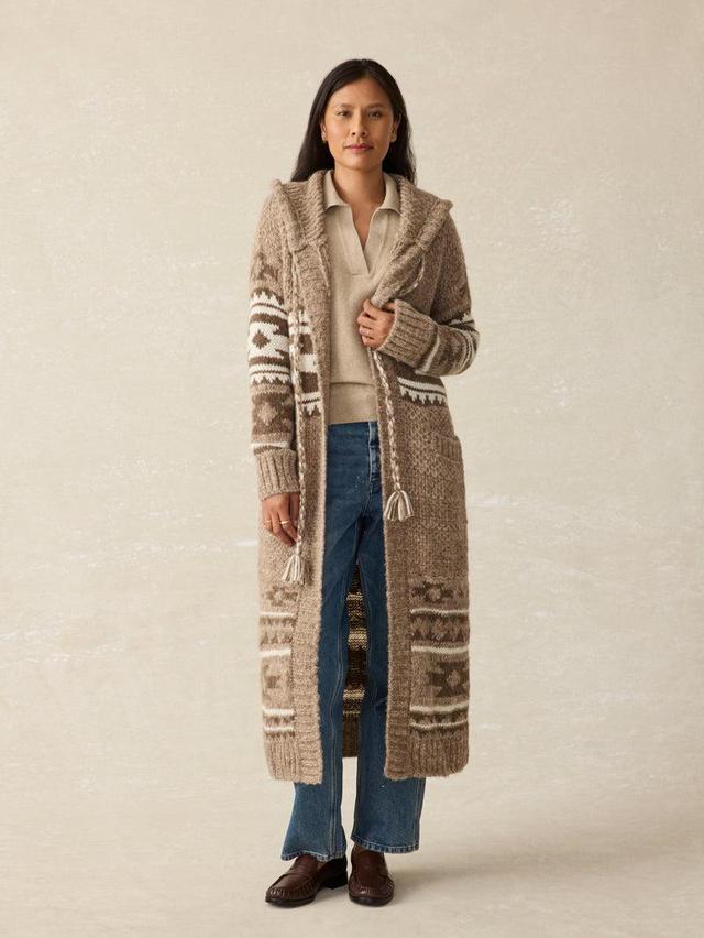 Steven Paul Judd Chahta Hooded Duster - Mocha Chahta Product Image