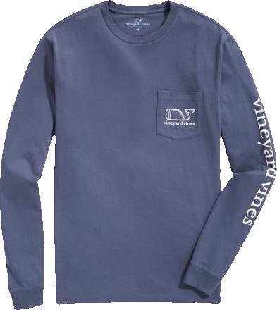 All American Football Logo Box Long-Sleeve Pocket Tee Product Image