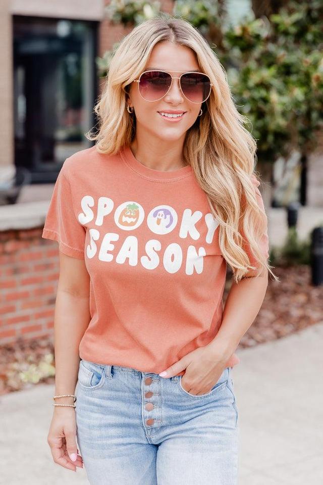 Spooky Season Cookies Rust Comfort Colors Tee Product Image