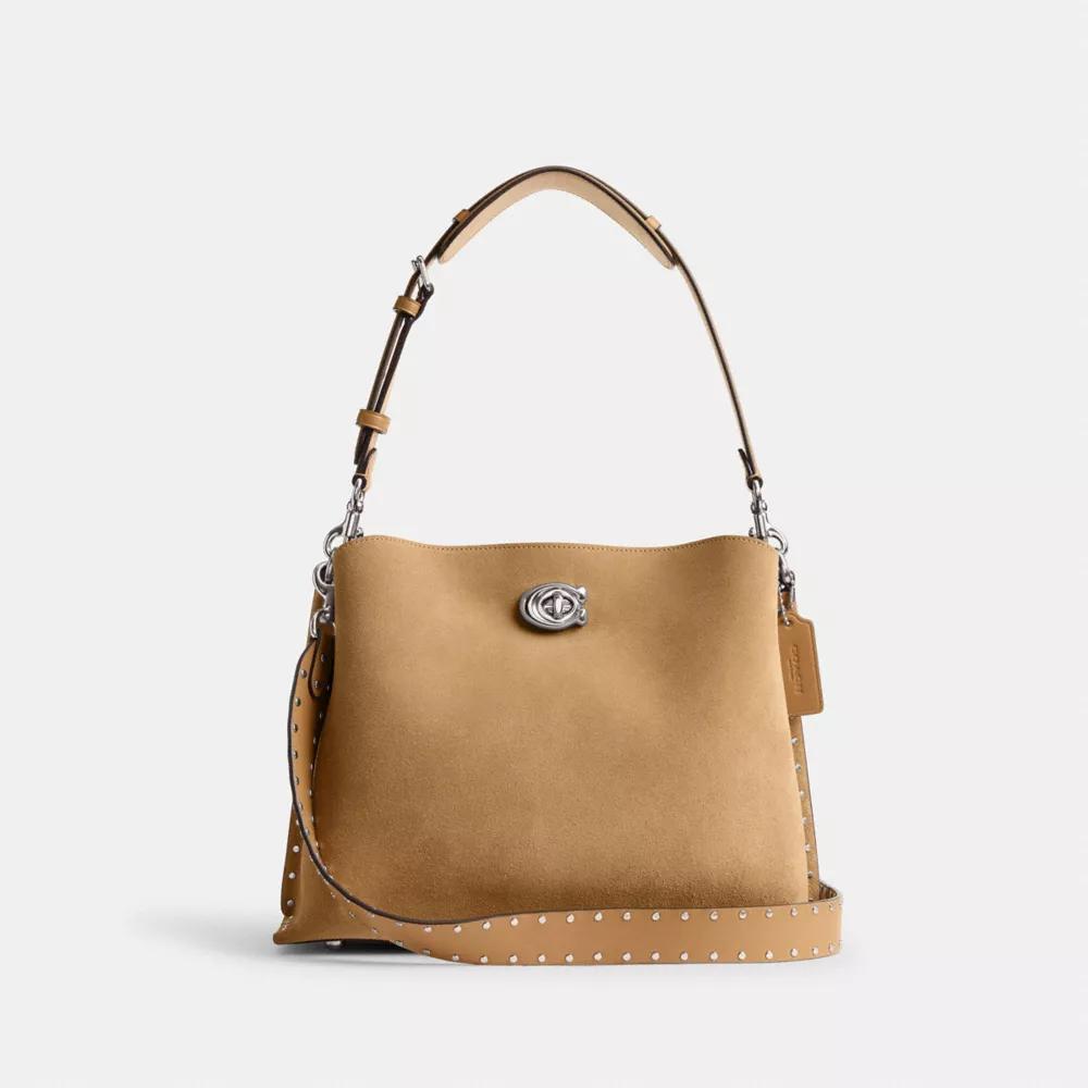 Willow Shoulder Bag With Rivets Product Image