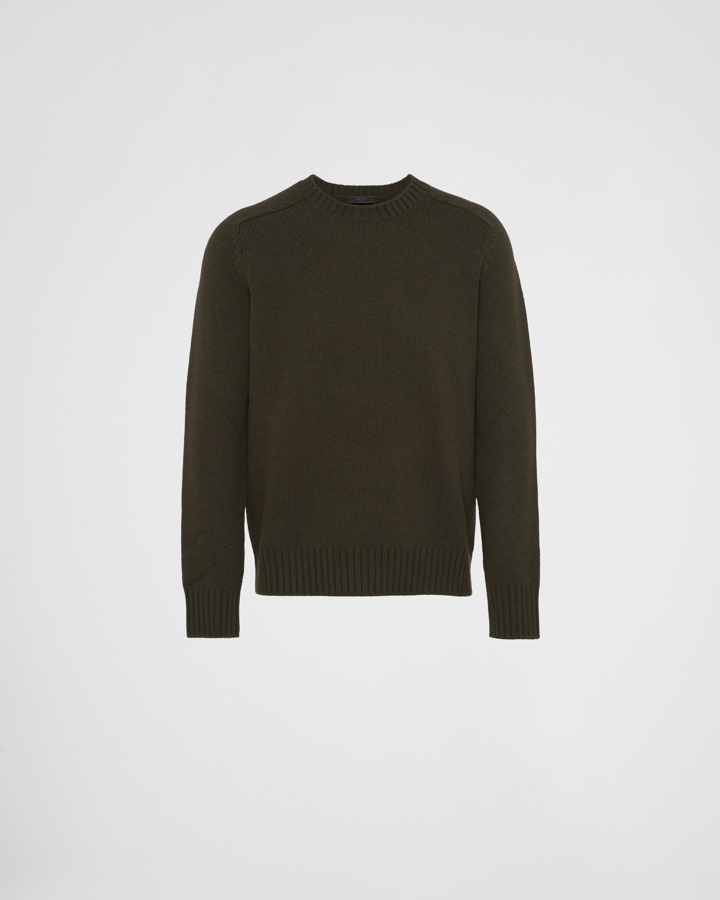 Wool and cashmere crew-neck sweater Product Image